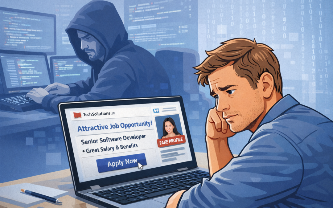 Vorsicht Malware: Cyberkriminelle ködern ihre Opfer vermehrt auf Online-Jobplattformen