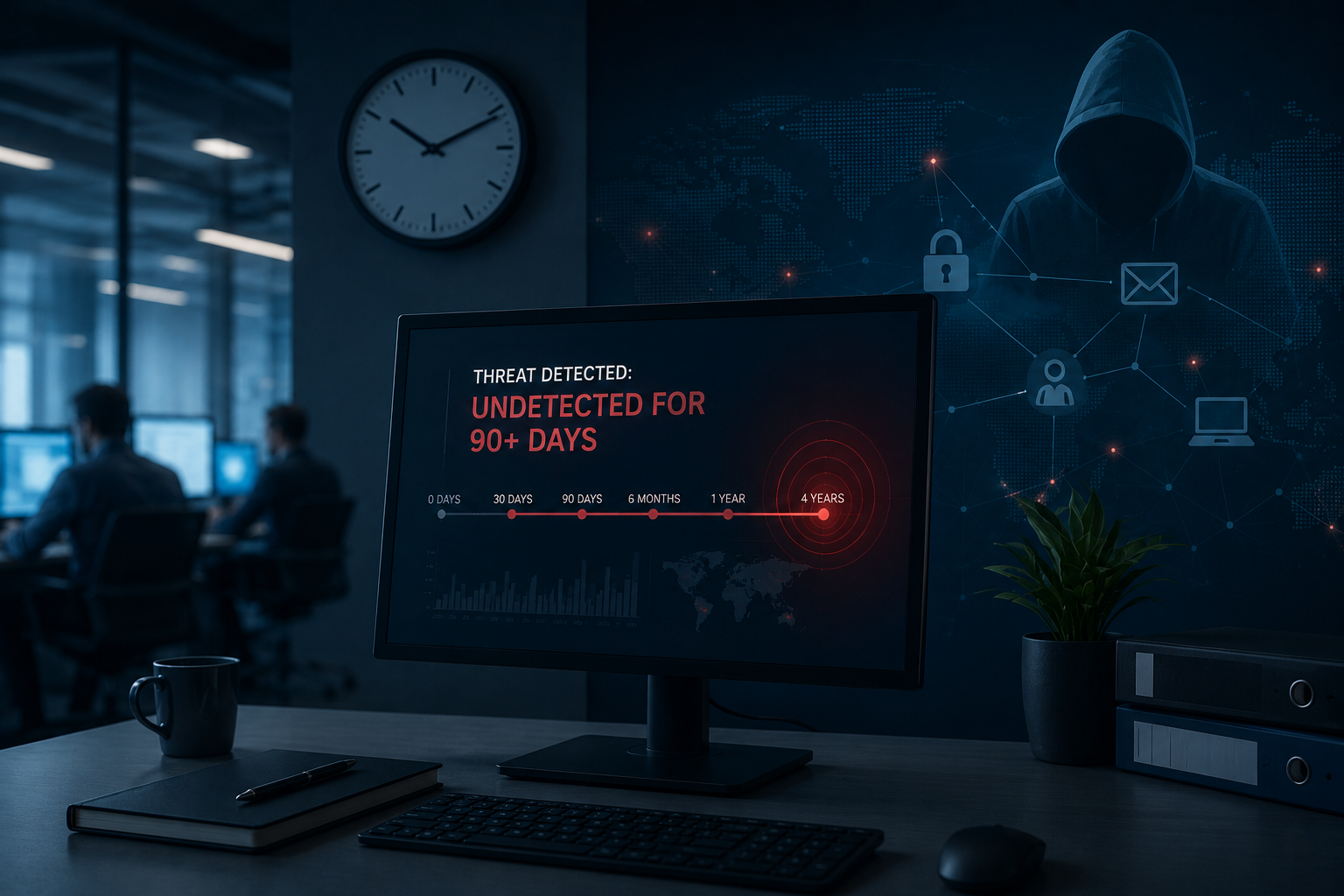 Cyberabwehr Angriffe bleiben oft monatelang unentdeckt