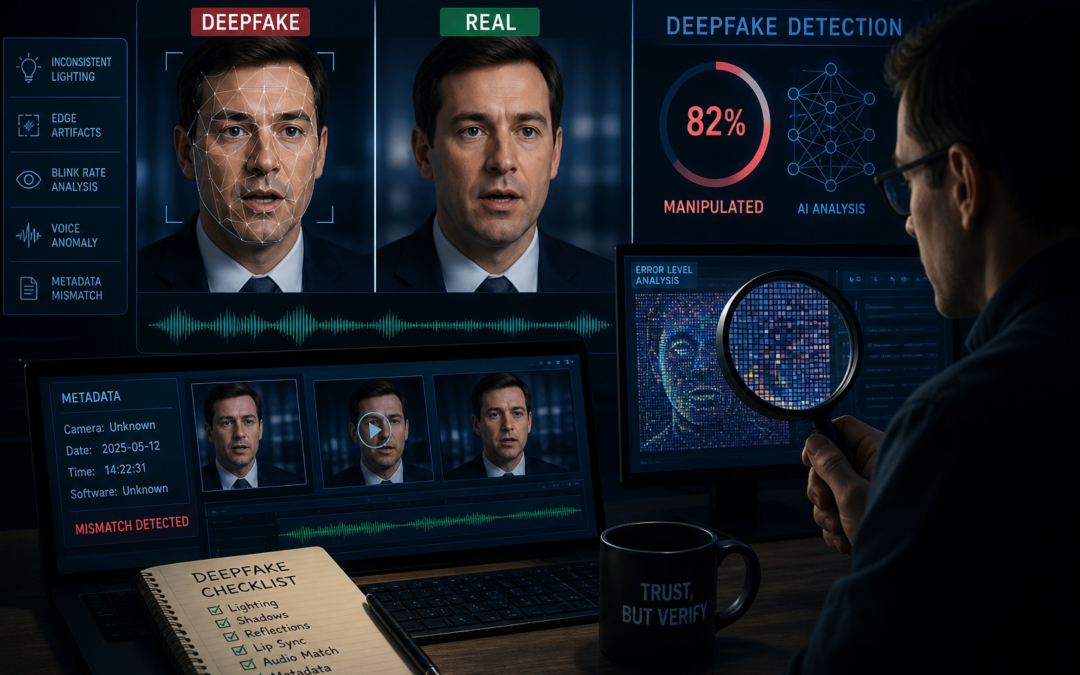 Vorsicht Deepfakes: Mit diesen Methoden entlarven Experten KI-Fälschungen