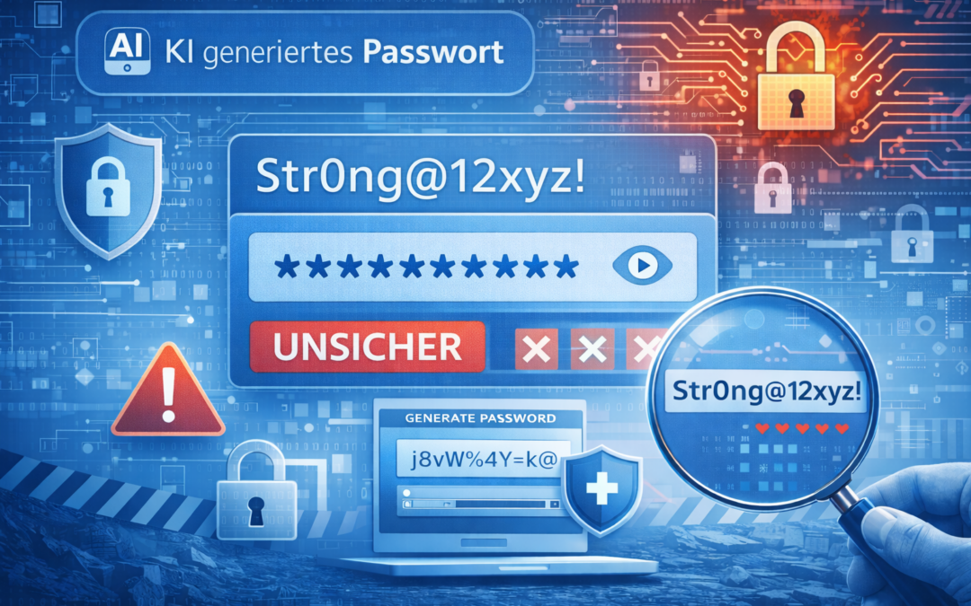 Passwortsicherheit: KI-generierte Passwörter als Sicherheitsrisiko