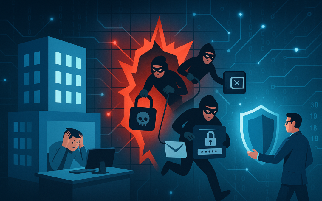 Cyberangriffe auf Unternehmen: Sicherheitslücken als Hauptursache