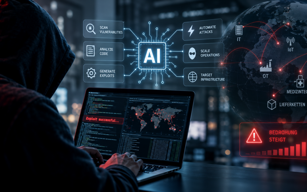 Verschärfte Sicherheitslage: Cyberkriminelle werden dank KI immer effizienter